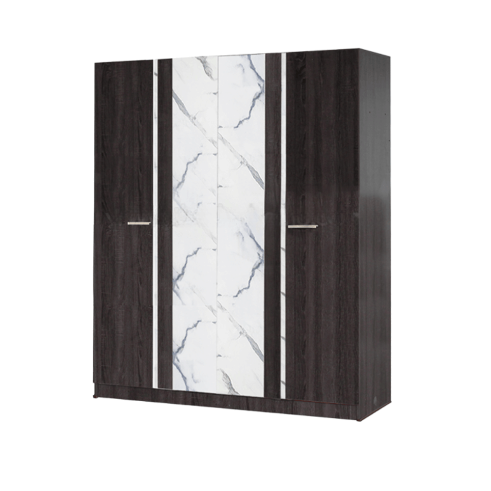 ชุดห้องนอน + ที่นอน PVC 6 ฟุต WISDOM DESIGN FURNITURE รุ่น GLORY PLUS สี แอชบราวน์/หินอ่อน_3