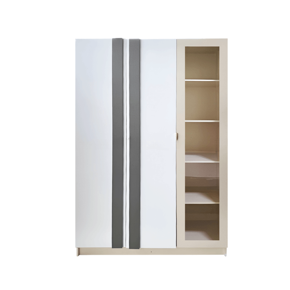 ชุดห้องนอน + ที่นอน PVC 5 ฟุต WISDOM DESIGN FURNITURE รุ่น CITY เบจ/ซิลค์_3