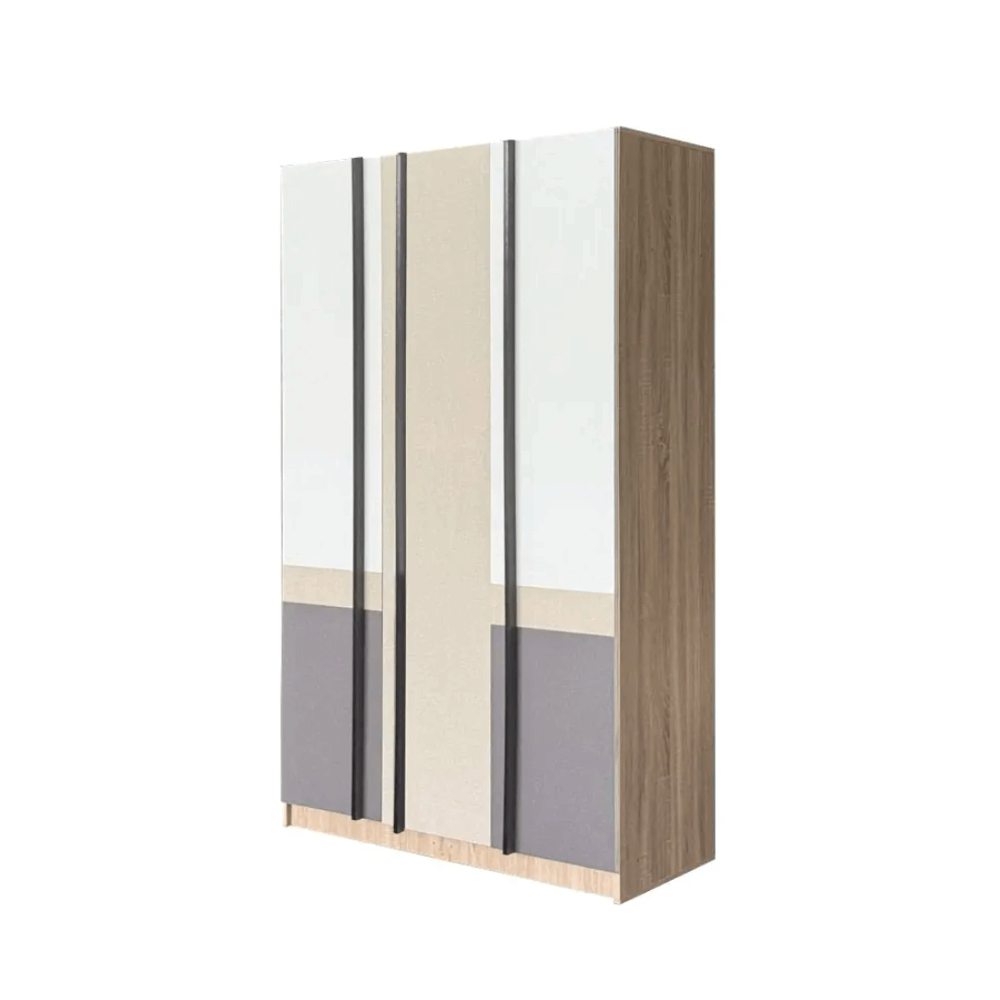 ชุดห้องนอน + ที่นอนสปริง 6 ฟุต WISDOM DESIGN FURNITURE รุ่น TOMMY สีโซลิค/เบจ_3