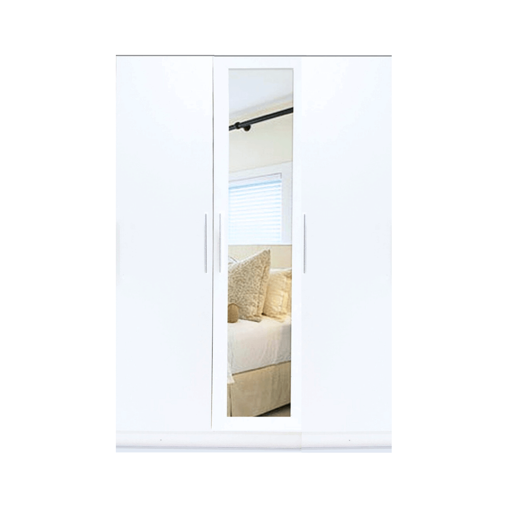 ชุดห้องนอน 3.5 ฟุต WISDOM DESIGN FURNITURE รุ่น NAKED2 สี ขาว_4