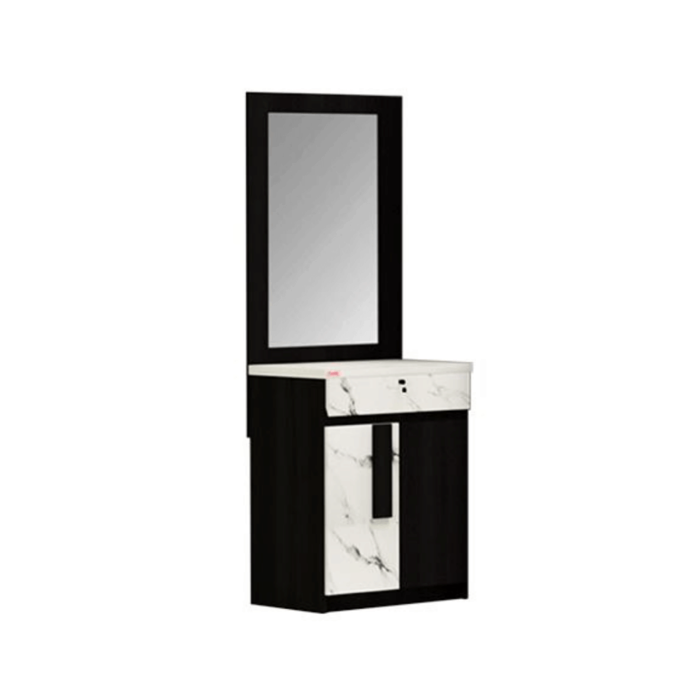 ชุดห้องนอน 6 ฟุต WISDOM DESIGN FURNITURE รุ่น SWAN สี โอ๊ค/หินอ่อน_4
