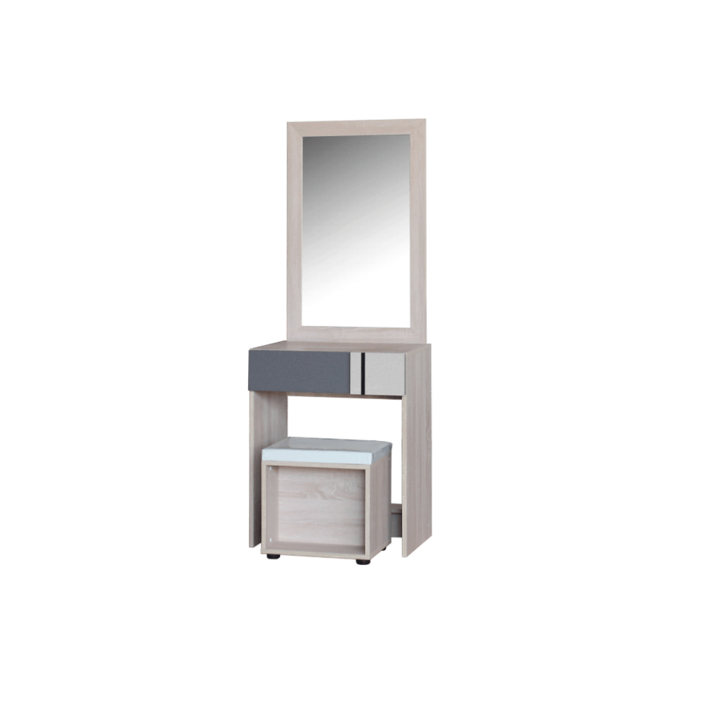 ชุดห้องนอน 5 ฟุต WISDOM DESIGN FURNITURE รุ่น AVA สี โซลิค ลิ้นชักท้ายเตียง_4