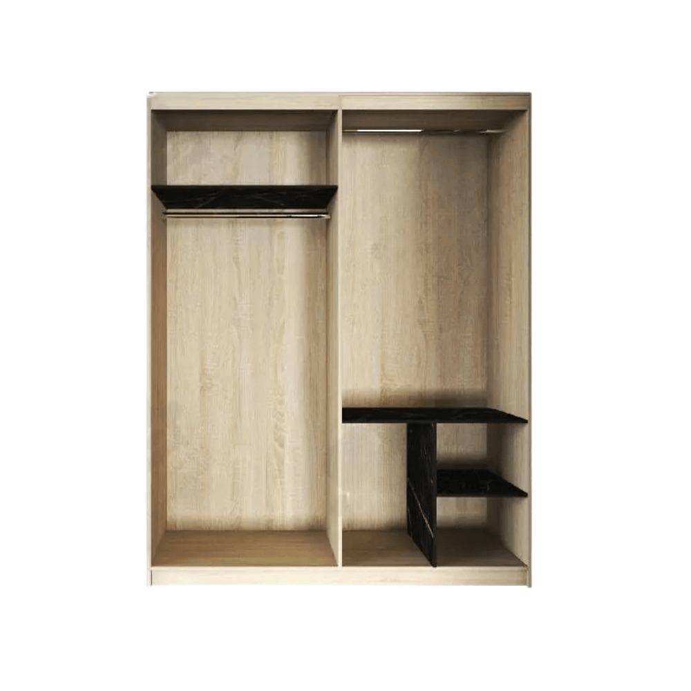 ชุดห้องนอน 5 ฟุต WISDOM DESIGN FURNITURE รุ่น GALAXY EXTRA สี โซลิค/หิน_4