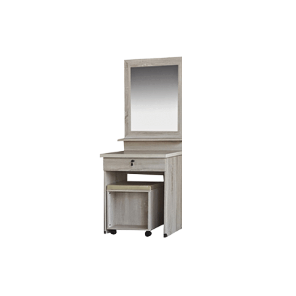 ชุดห้องนอน + ที่นอนสปริง 5 ฟุต WISDOM DESIGN FURNITURE รุ่น ECO สี โซลิค_4
