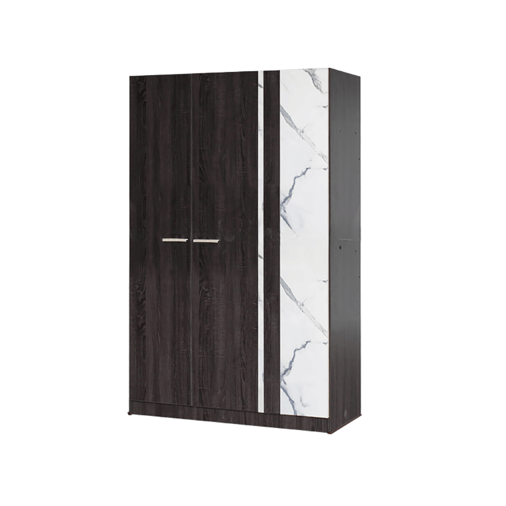 ชุดห้องนอน + ที่นอนสปริง 5 ฟุต WISDOM DESIGN FURNITURE รุ่น GLORY สี แอชบราวน์/หินอ่อน_4