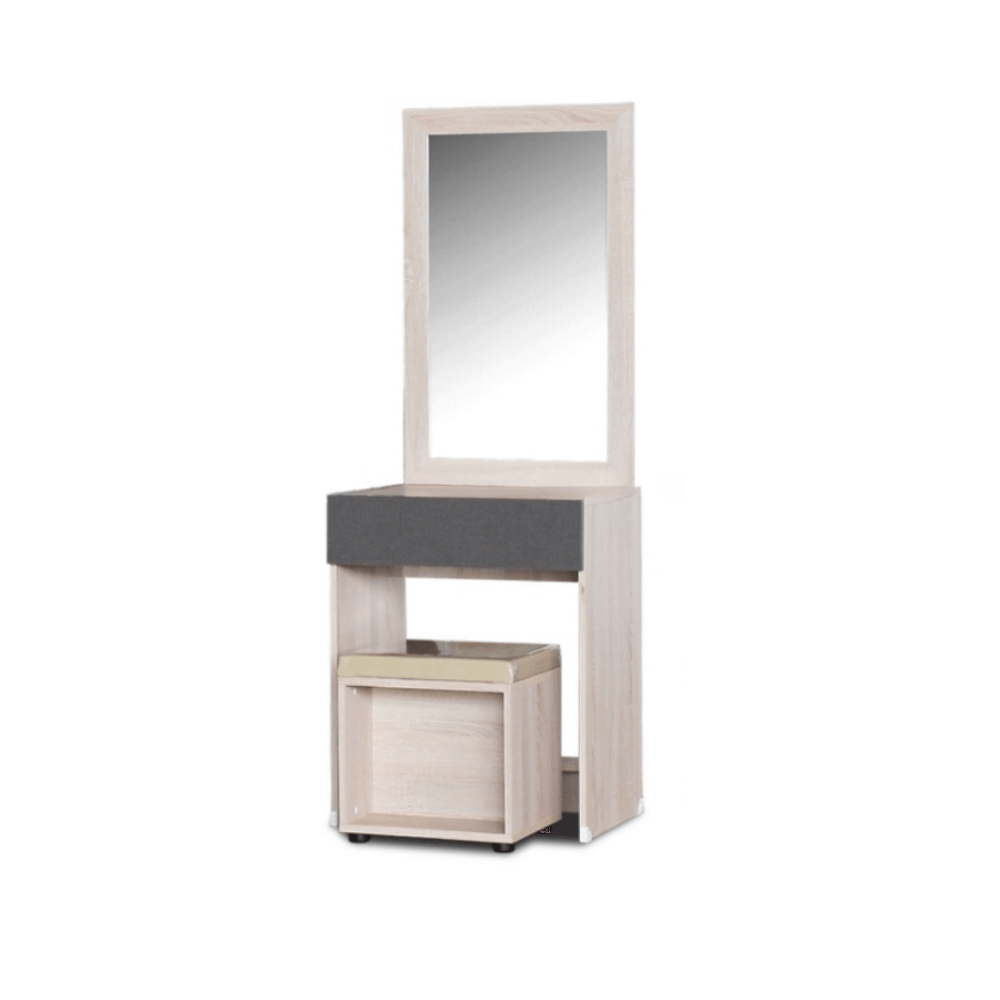 ชุดห้องนอน + ที่นอนสปริง 6 ฟุต WISDOM DESIGN FURNITURE รุ่น GLORY สี โซลิค/กราไฟท์_4