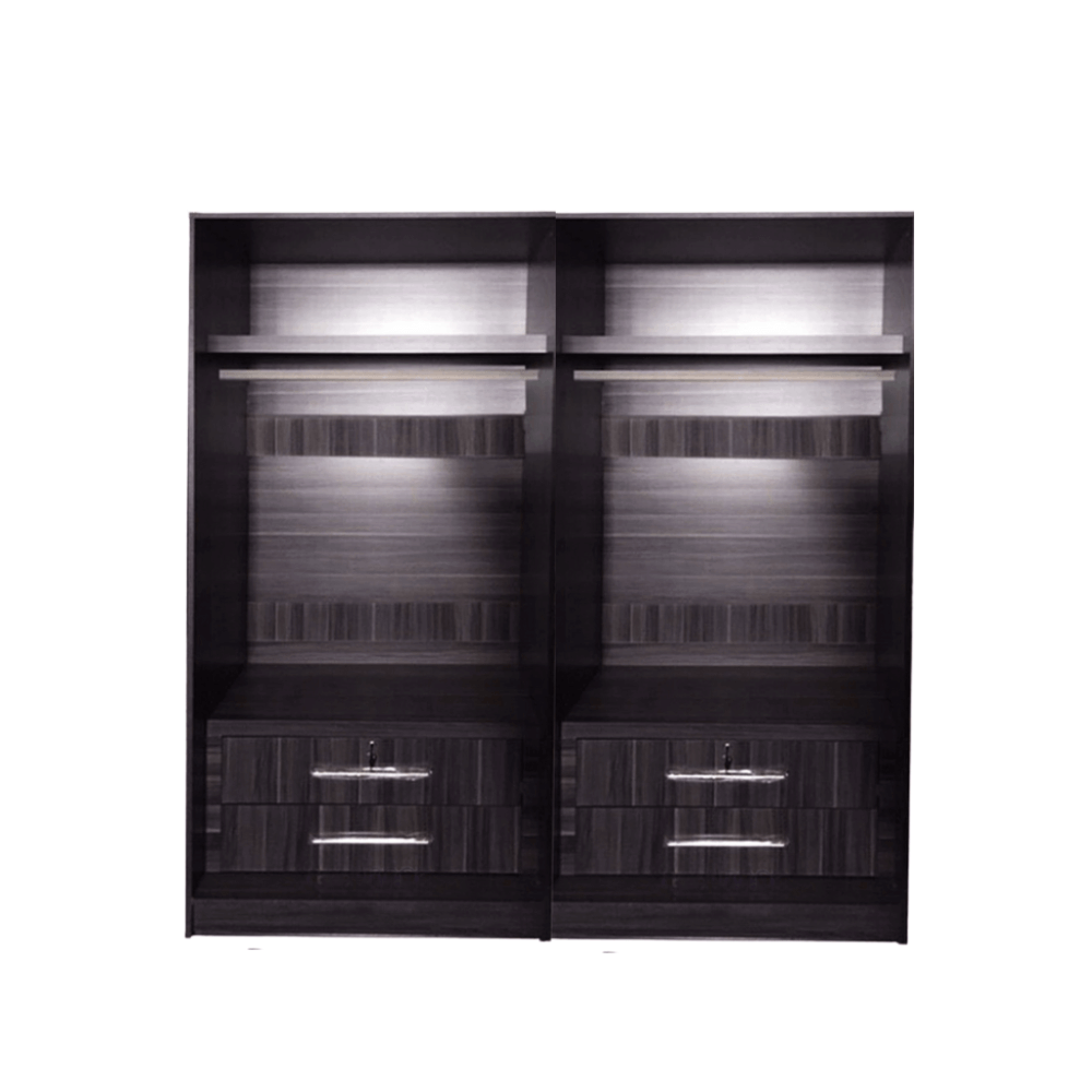 ชุดห้องนอน + ที่นอน PVC 6 ฟุต WISDOM DESIGN FURNITURE รุ่น SALON SLIDE สี โอ๊ค_4
