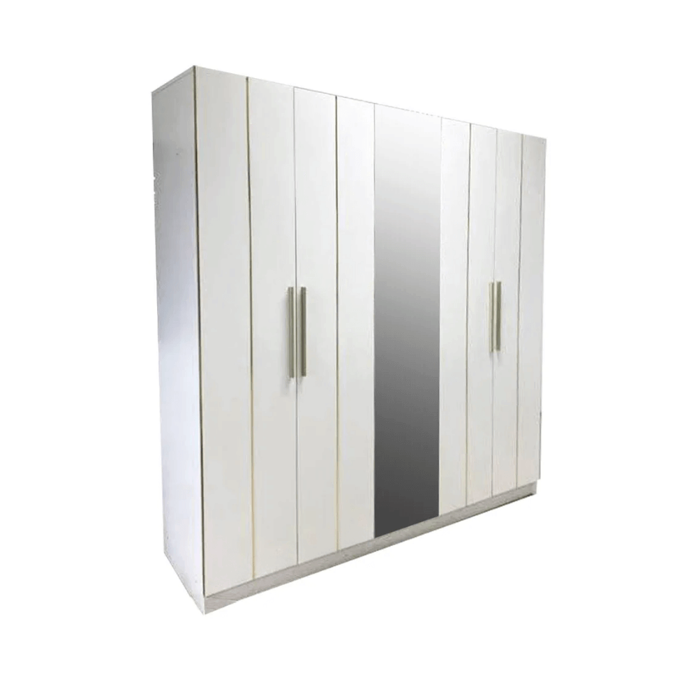 ชุดห้องนอน + ที่นอน PVC 6 ฟุต WISDOM DESIGN FURNITURE รุ่น WHITE GOLD สีขาว_4