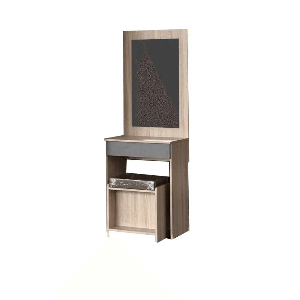ชุดห้องนอน + ที่นอนสปริง 5 ฟุต WISDOM DESIGN FURNITURE รุ่น JERRY สี โซลิค/กราไฟท์_5