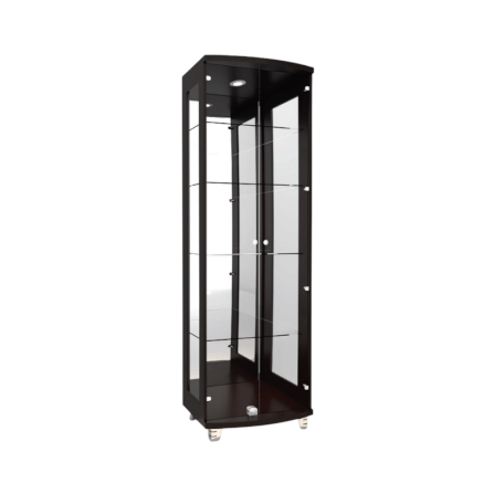 ตู้โชว์กระจก WISDOM DESIGN FURNITURE รุ่น CB-009 60 ซม. สีโอ๊ค_0