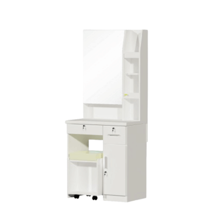 โต๊ะเครื่องแป้ง WISDOM DESIGN FURNITURE รุ่น DT720A 70 ซม. สีขาว_1