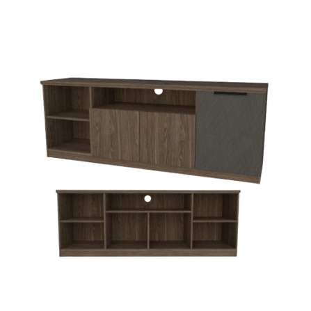 ชุดห้องนอน + ที่นอน PVC 5 ฟุต WISDOM DESIGN FURNITURE รุ่น VIDA1 สีมอคค่า/ซิลค์_3