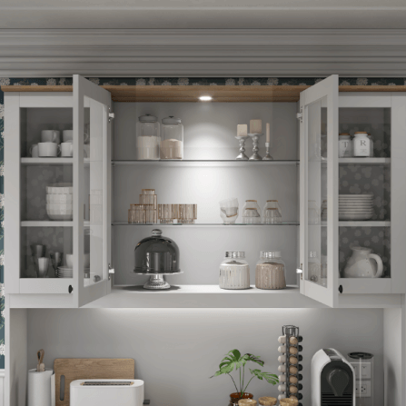 ครัวไม้สำเร็จ ตู้ตั้งพื้นท็อปเรียบ WISDOM DESIGN FURNITURE KT-161 160 ซม. สีฟ็อก/โรม่า_3