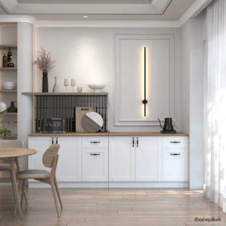 ตู้ตั้งพื้น ท็อปเรียบ WISDOM DESIGN FURNITURE KT-121C 120 ซม. สีฟ็อก/โรม่า_3