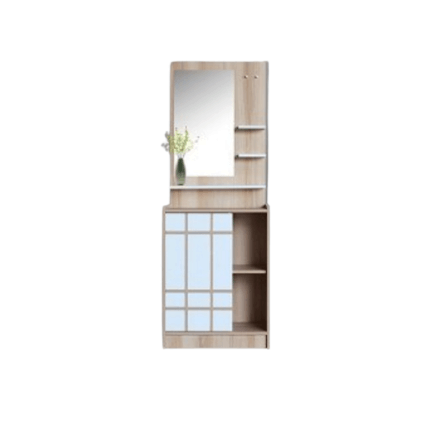 ชุดห้องนอน + ที่นอนสปริง 5 ฟุต WISDOM DESIGN FURNITURE รุ่น NANA-S สีบัตเตอร์/ขาว ลิ้นชักท้ายเตียง_3