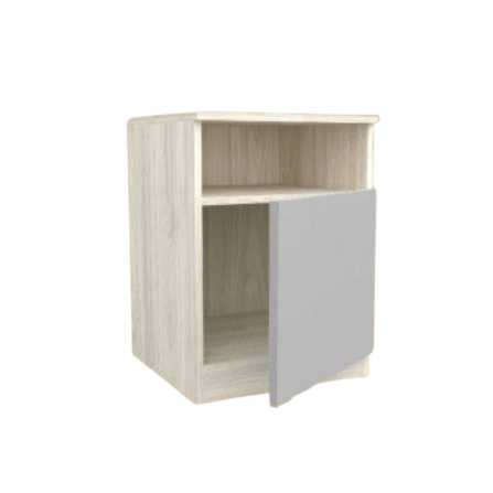 ชุดห้องนอน + ที่นอน PVC 6 ฟุต WISDOM DESIGN FURNITURE รุ่น VIDA1 สีไวท์โอ๊ค/เทา_5