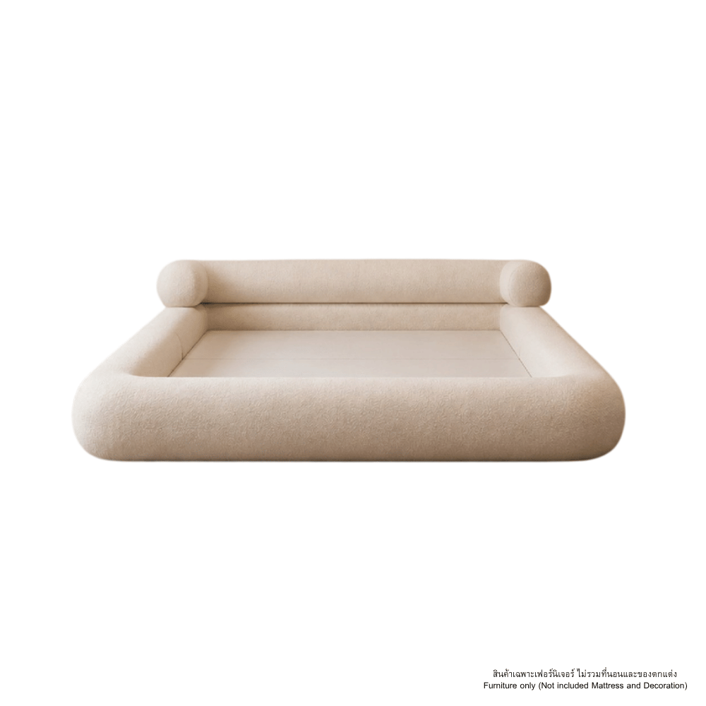 ฐานรองหัวเตียง 3.5 ฟุต WISDOM DESIGN FURNITURE รุ่น MILLER สีครีม_0