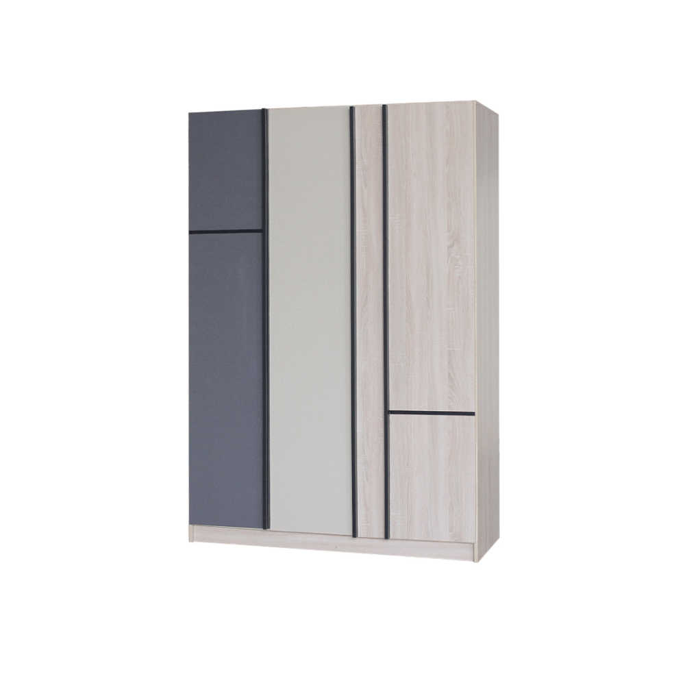 ชุดห้องนอน 6 ฟุต WISDOM DESIGN FURNITURE รุ่น AVA สี โซลิค ลิ้นชักท้ายเตียง_3