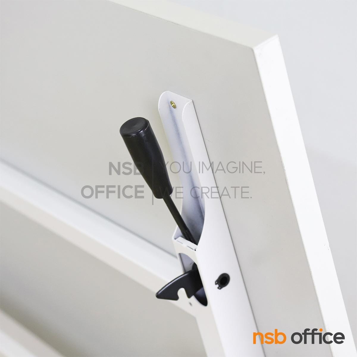 โต๊ะทำงาน NSBOFFICE รุ่น SNIPSY 150 ซม. สีขาว พับได้ ล้อเลื่อน_4