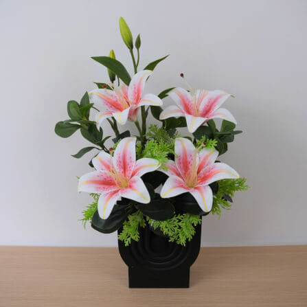ดอกลิลลี่ประดิษฐ์ในแจกัน JGLORYFLOWER_2