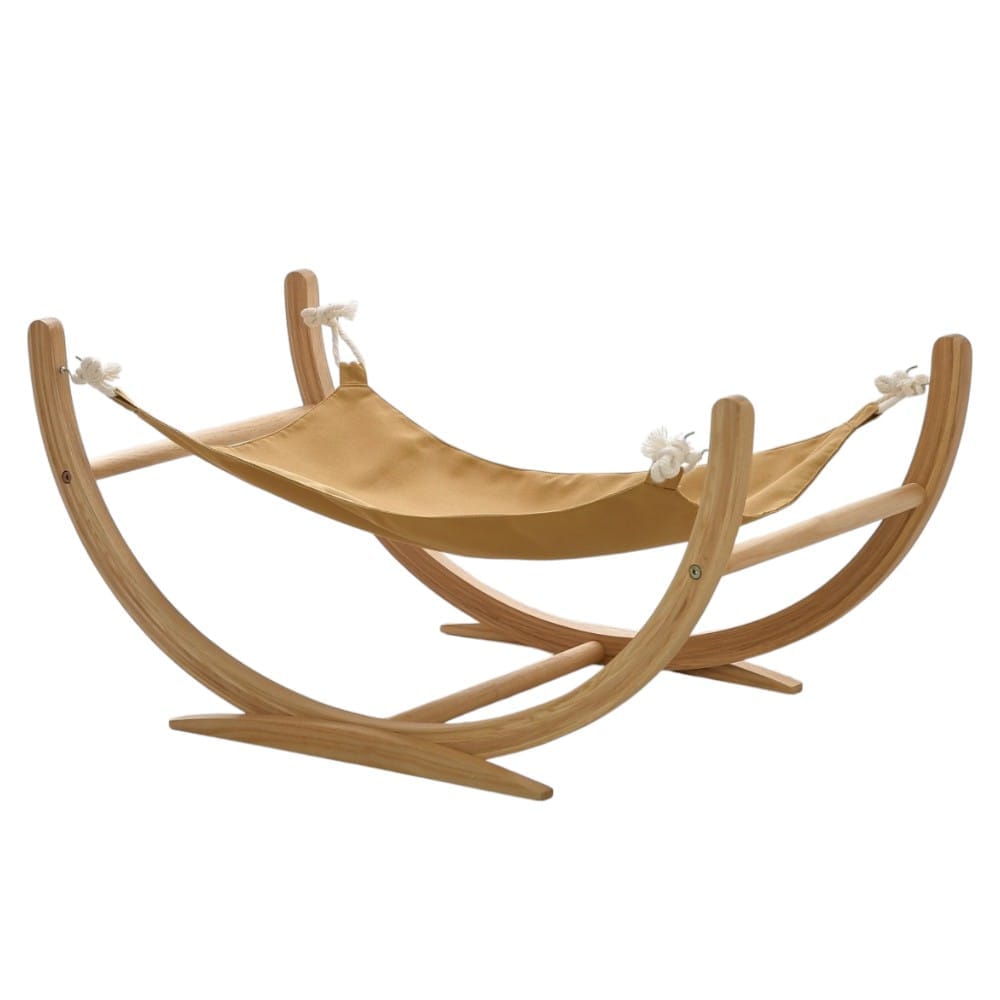 เปลนอนสัตว์เลี้ยง PRIMARY รุ่น SWING HAMMOCK 81X40X36 ซม. สีธรรมชาติ_0