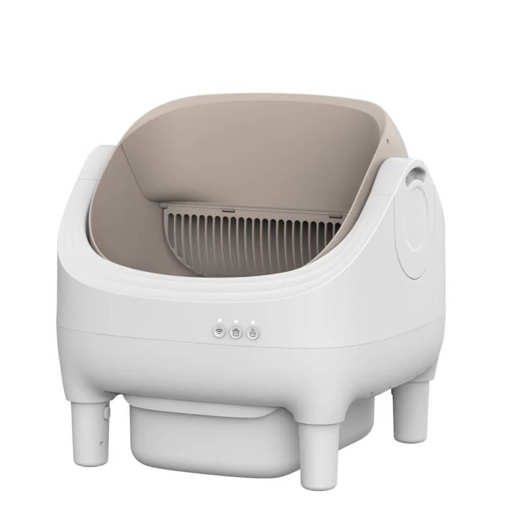 ห้องน้ำแมวอัตโนมัติ MC MISTER CLEAN MC CAT AUTO LITTER BOX เซ็นเซอร์360องศา ใช้กับทรายแมวได้ทุกชนิด ควบคุมผ่านแอพ SMART LIFE_1