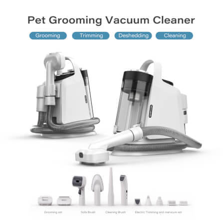 เครื่องตัดขนสัตว์เลี้ยง MC MISTER CLEAN PET PRO พร้อมถังเก็บขน 2 ลิตร มีหัวเปลี่ยนสำหรับทุกความต้องการ_8