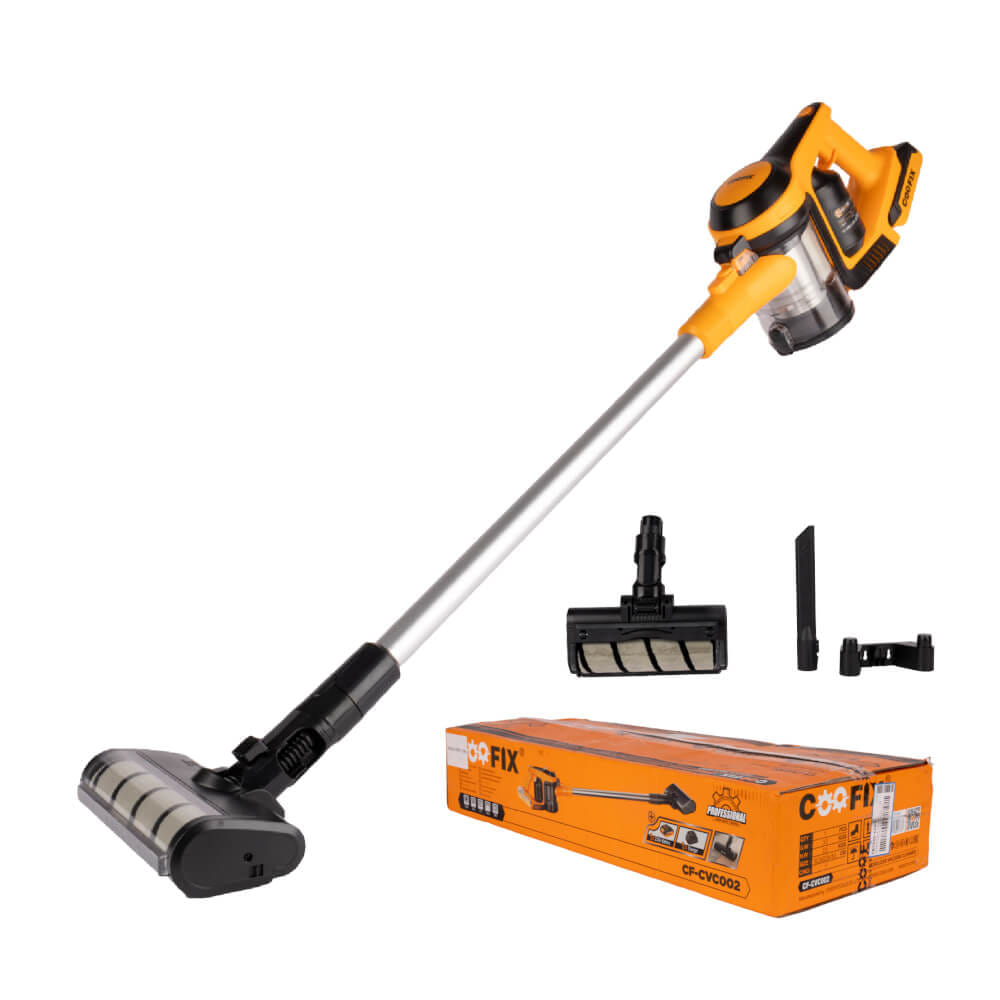 เครื่องดูดฝุ่นไร้สายแบบด้าม (พร้อมแบตเตอรี่) COOFIX รุ่น CF-CVC002 แบตเตอรี่ 20V