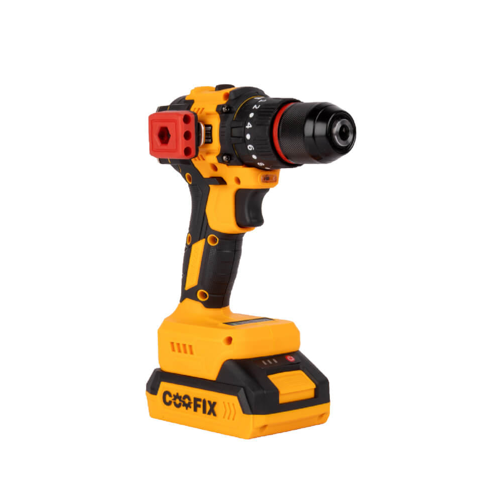 สว่านกระแทกไร้สาย (พร้อมแบตเตอรี่) COOFIX รุ่น CF-CID017 แบตเตอรี่ 20V พร้อมอุปกรณ์ภายในกล่อง_1