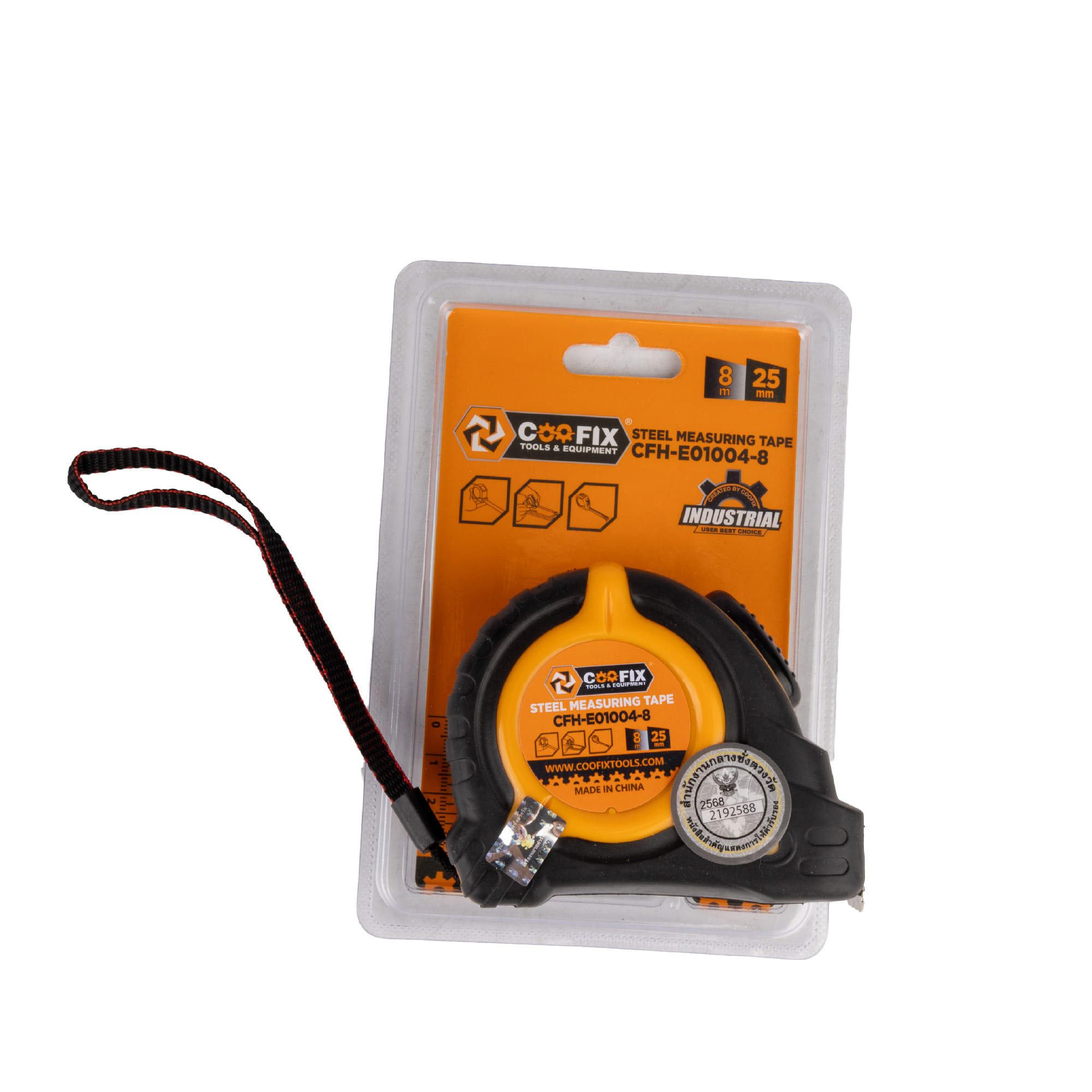 ตลับเมตร COOFIX รุ่น CFH-E01004-8 8 เมตร_0