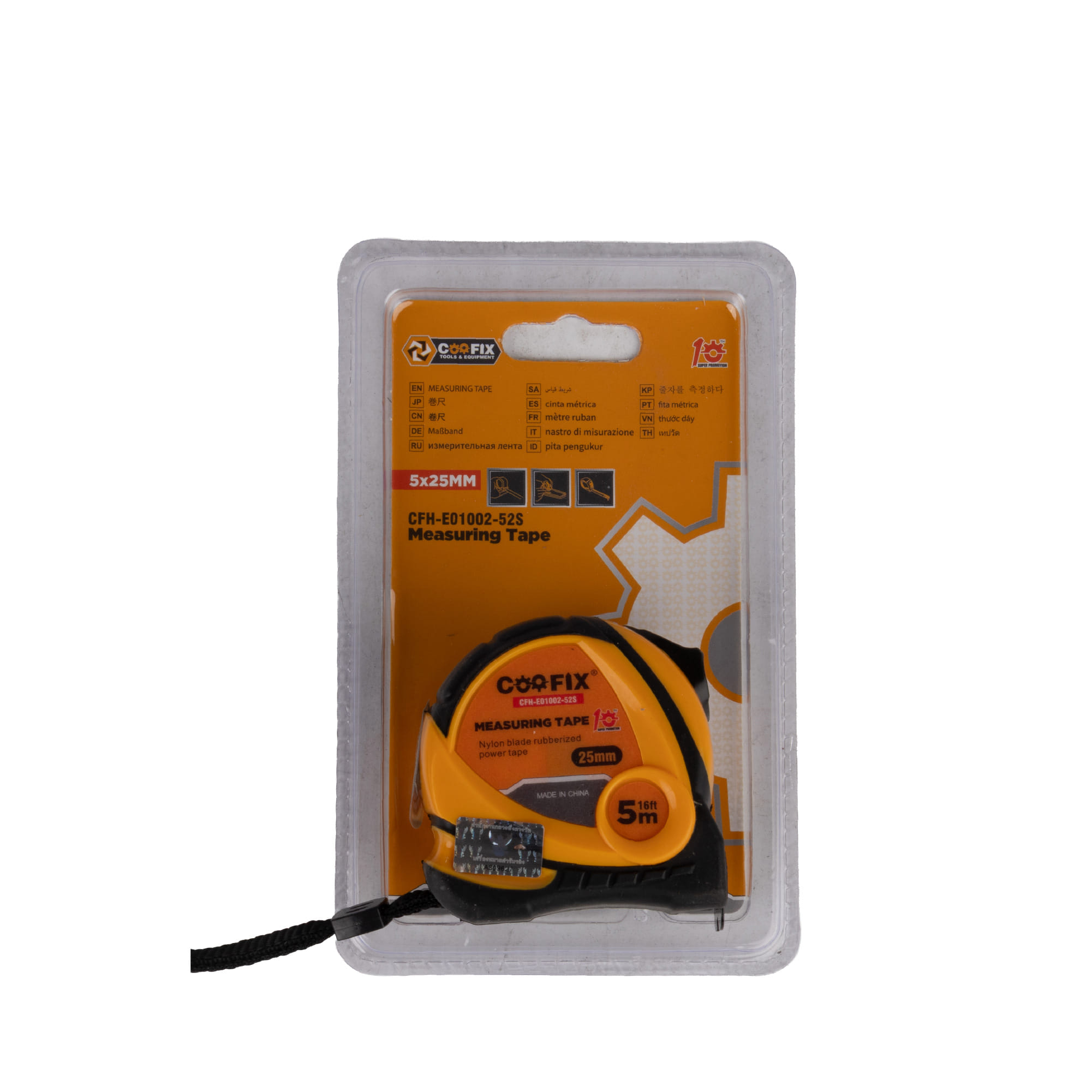 ตลับเมตร COOFIX รุ่น CFH-E01002-52S 5 เมตร_0