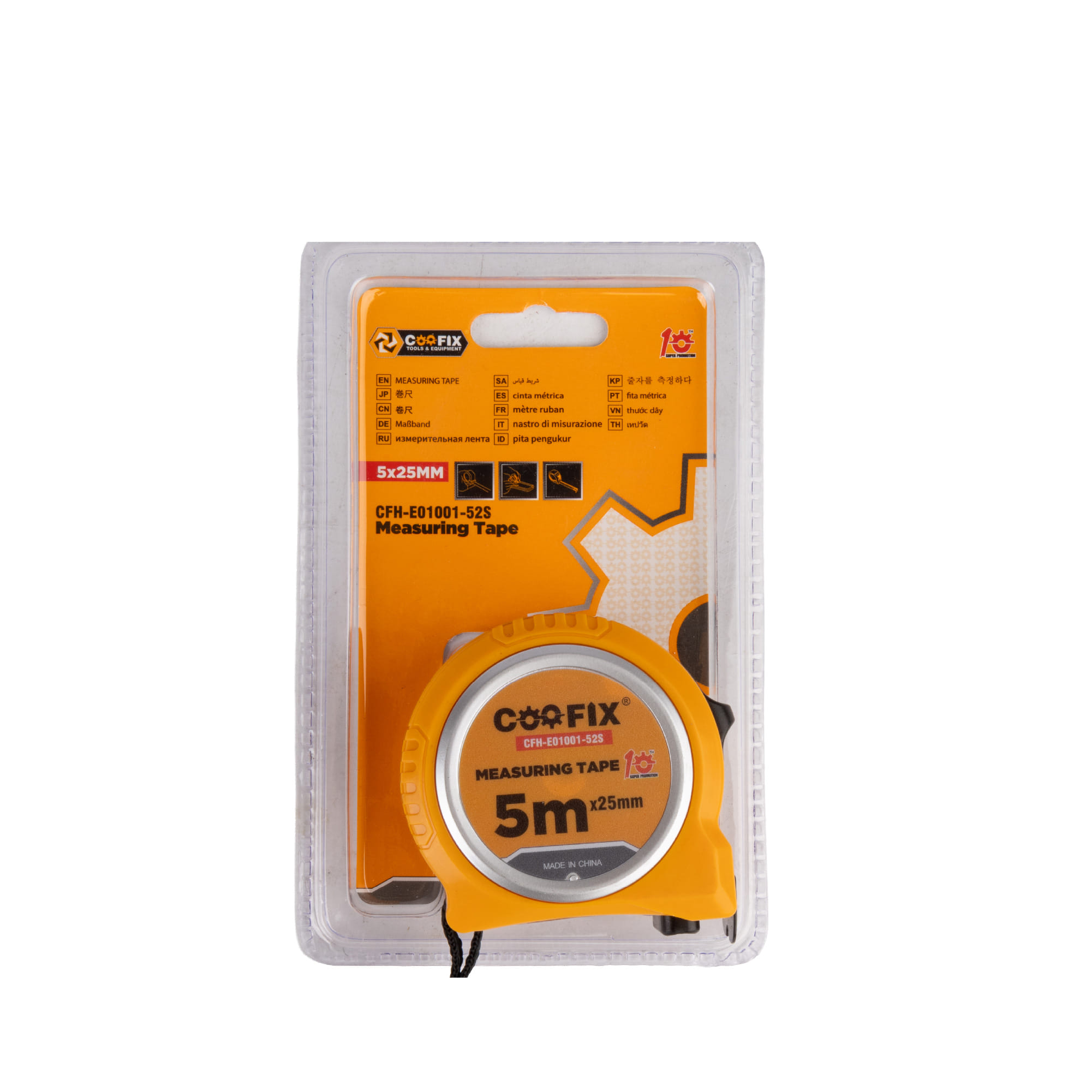 ตลับเมตร COOFIX รุ่น CFH-E01001-52S 5 เมตร_0