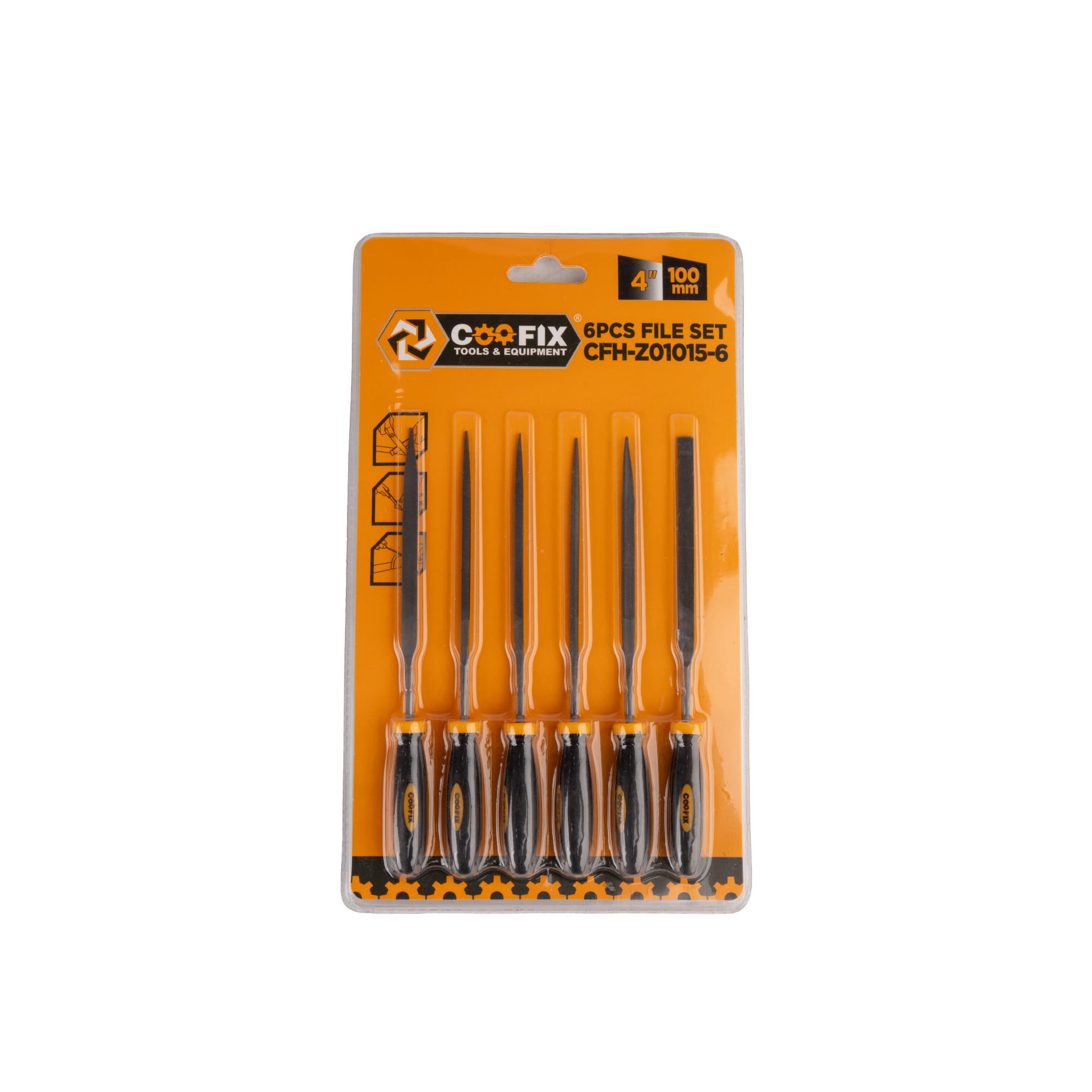 ชุดตะไบอเนกประสงค์มินิ COOFIX รุ่น CFH-Z01015-6 ขนาด 4 นิ้ว (ชุด 6 ชิ้น)_0