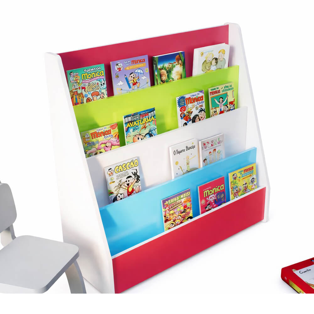 ชั้นวางหนังสือเด็ก PROSPACE FURNITURE รุ่น DORINO 90 ซม. สีแฟนซี_0