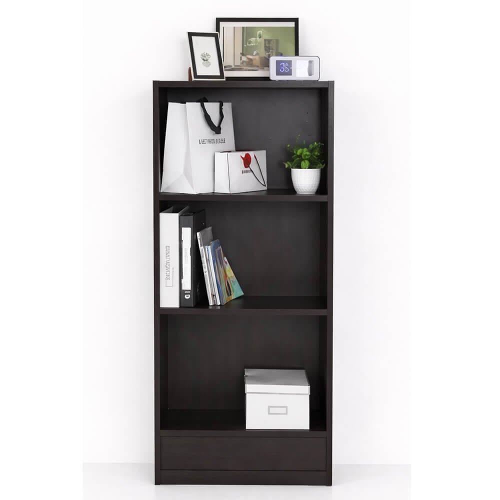 ชั้นวางของทึบ 3 ชั้น PROSPACE FURNITURE KEEPER สีวอลนัท_1