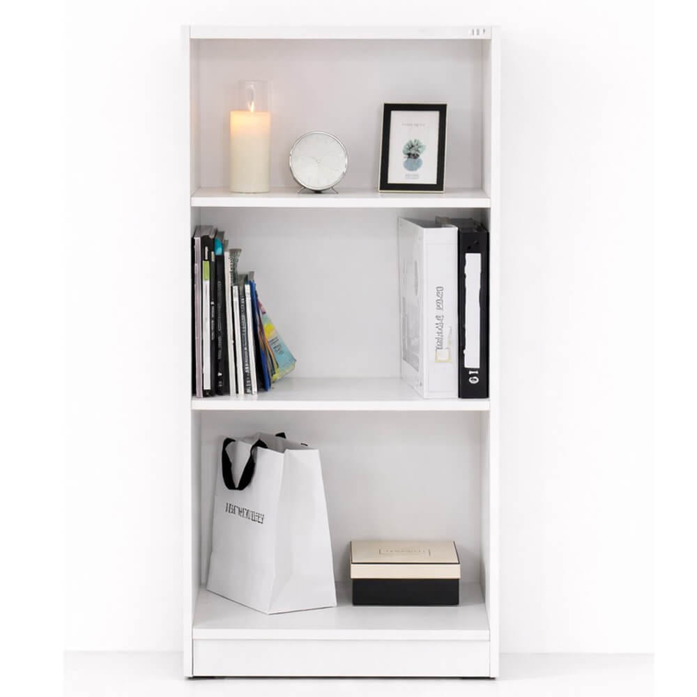 ชั้นวางของทึบ 3 ชั้น PROSPACE FURNITURE KEEPER สีขาว_1