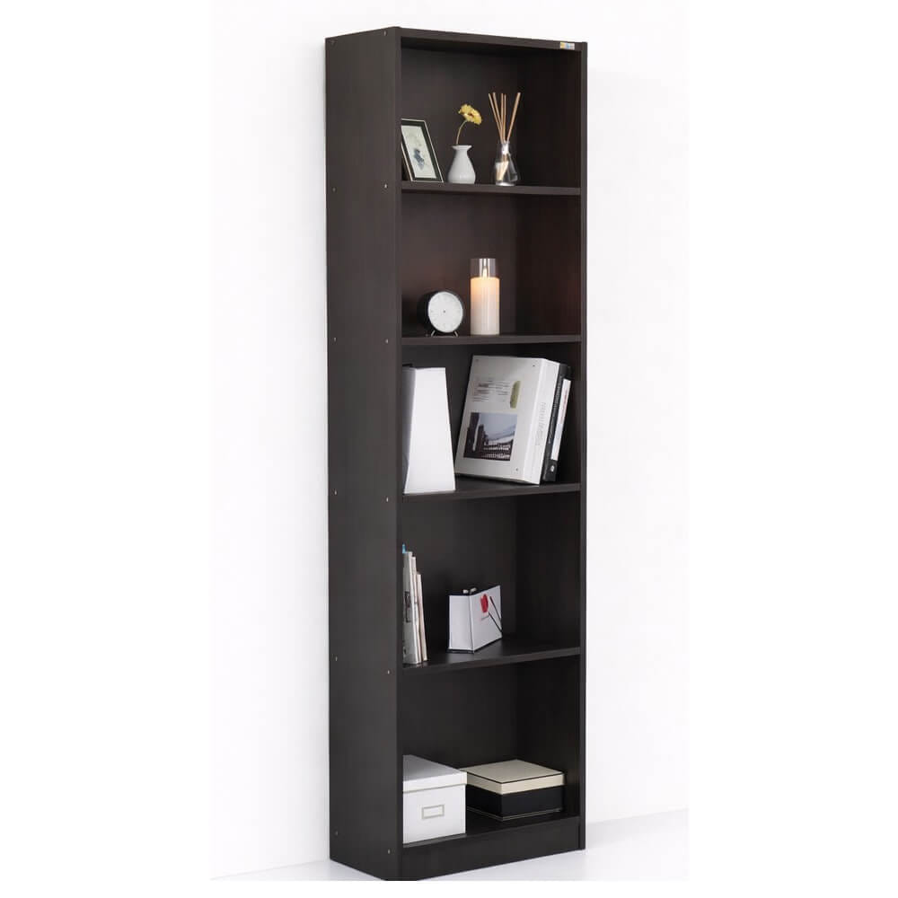 ชั้นวางของทึบ 5 ชั้น PROSPACE FURNITURE KEEPER สีวอลนัท_1