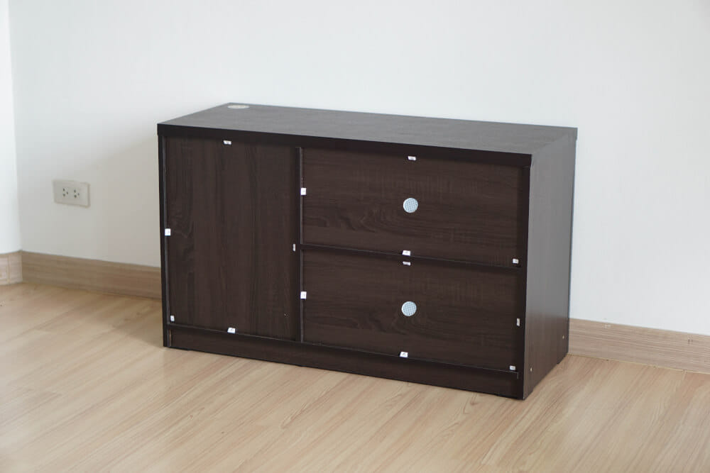 ตู้วางทีวี PROSPACE FURNITURE รุ่น JESSICA ขนาด 100X40X60 ซม. สีวอลนัท_3