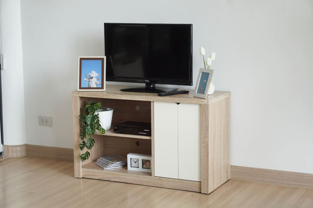 ตู้วางทีวี ชั้นวางทีวี เจสสิก้า PROSPACE FURNITURE สีโซลิด_4