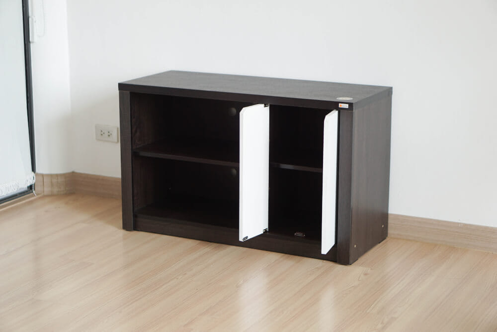 ตู้วางทีวี PROSPACE FURNITURE รุ่น JESSICA ขนาด 100X40X60 ซม. สีวอลนัท_4