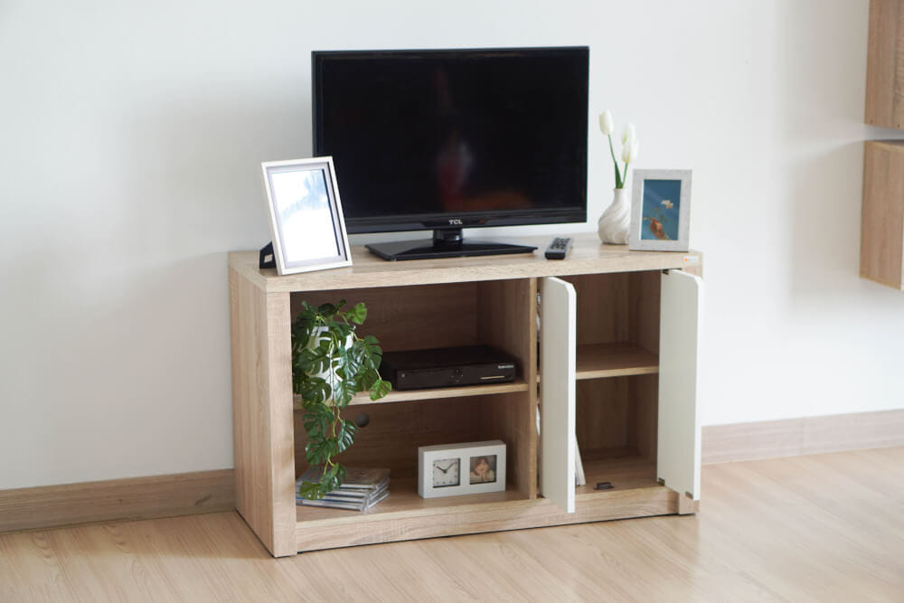 ตู้วางทีวี ชั้นวางทีวี เจสสิก้า PROSPACE FURNITURE สีโซลิด_6