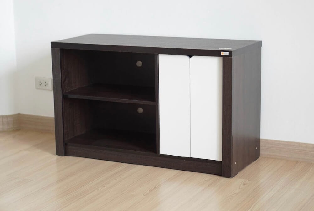ตู้วางทีวี PROSPACE FURNITURE รุ่น JESSICA ขนาด 100X40X60 ซม. สีวอลนัท_8