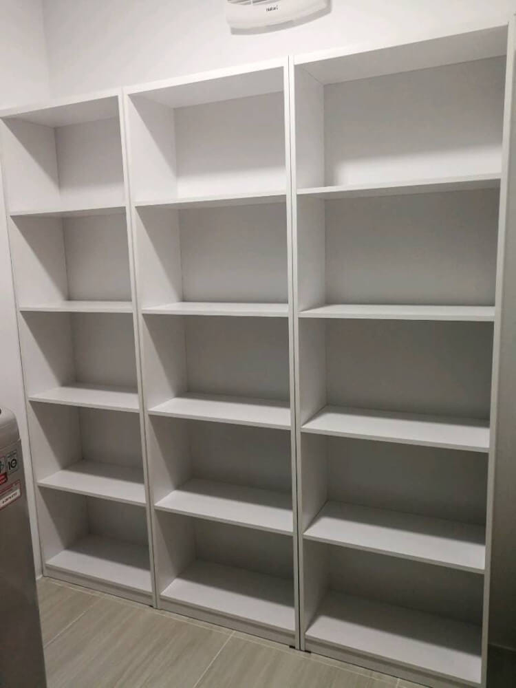 ชั้นวางของทึบ 5 ชั้น PROSPACE FURNITURE KEEPER สีขาว_8