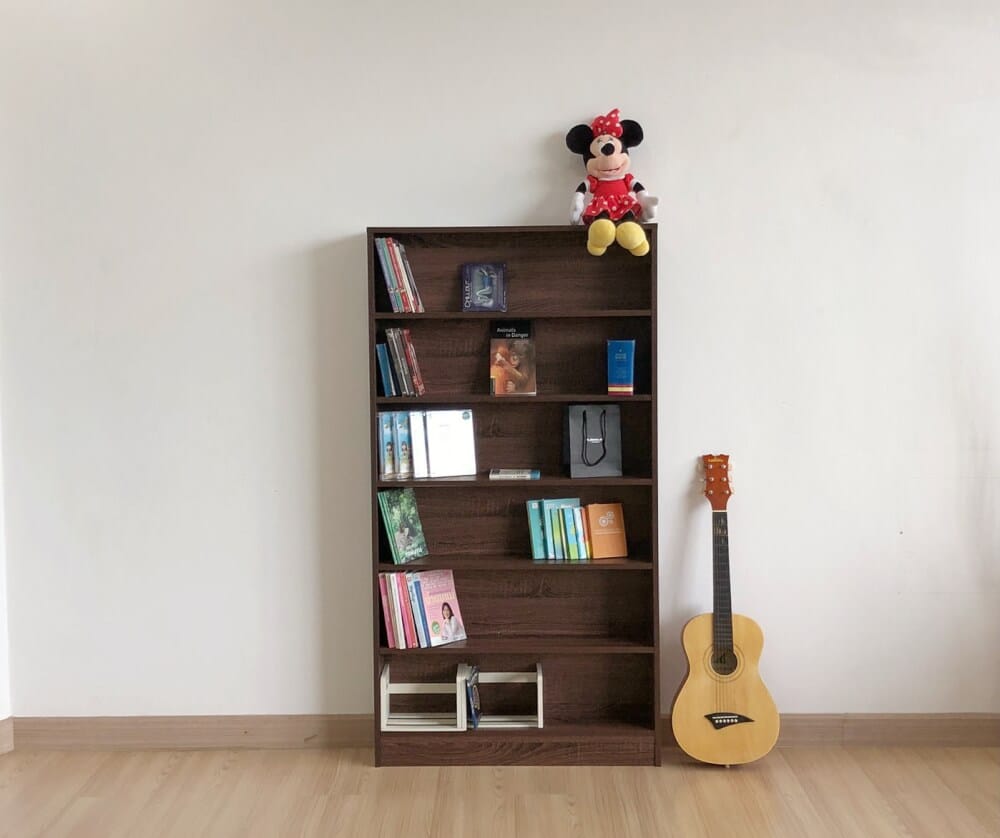 ชั้นวางของ 6 ชั้น PROSPACE FURNITURE รุ่น ANIME ขนาด 80X17X151 ซม. สีมอคค่า_12