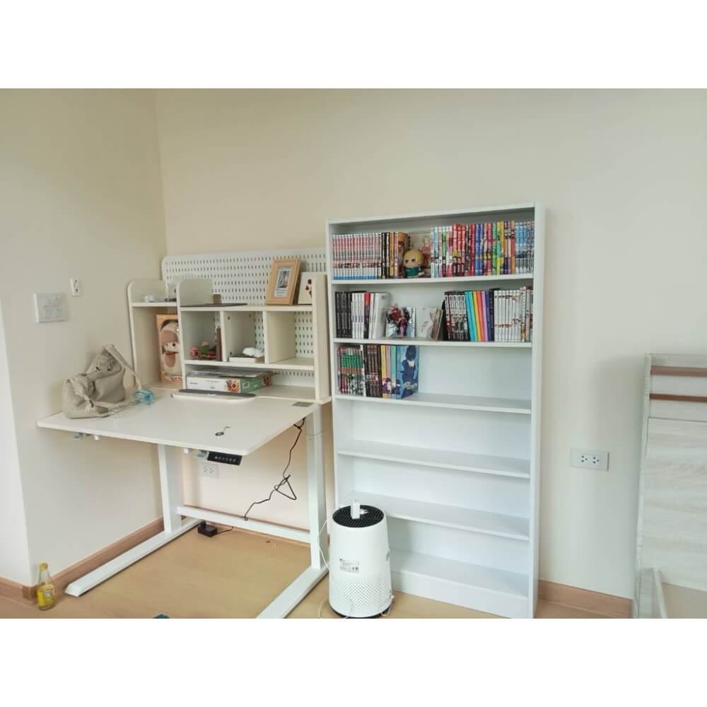 ชั้นวางของ 6 ชั้น PROSPACE FURNITURE รุ่น ANIME ขนาด 80X17X151 ซม. สีขาว_11