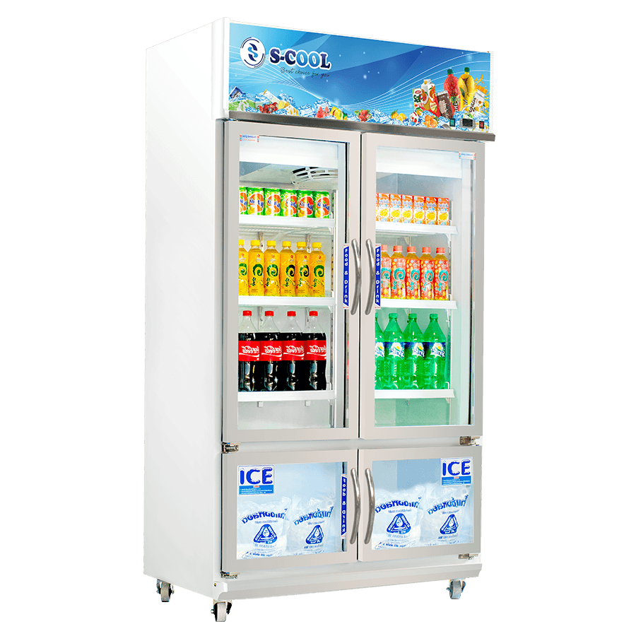 ตู้แช่เครื่องดื่ม 4 ประตู S-COOL SMC114C 23.6 คิว สีขาว (พรีออเดอร์ 7-10 วัน)_0
