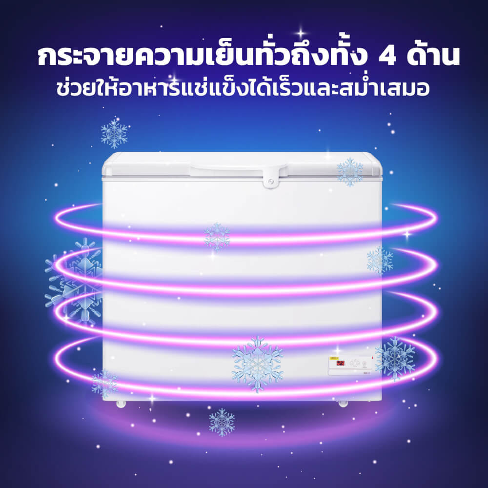 ตู้แช่แข็ง S-COOL SCF-251L 8.8คิว_3