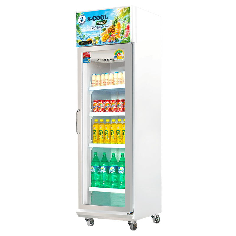 ตู้แช่เครื่องดื่ม 1 ประตู S-COOL SS-61-V1 10.5คิว สีขาว (พรีออเดอร์ 7-10 วัน)_4