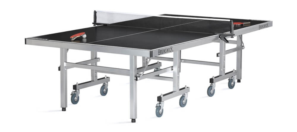 โต๊ะปิงปอง BRUNSWICK SMASH 7.0 ข้างใน/ข้างนอก สีดำ