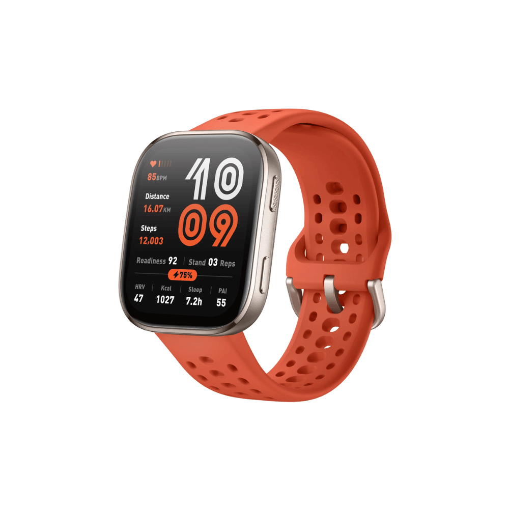 สมาร์ทวอทช์ AMAZFIT BIP 6 หน้าจอ 1.97" AMOLED สี RED